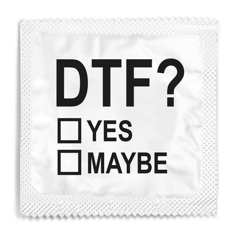 DTF Condom - 10 Condoms