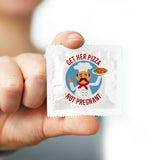 Get Her Pizza Not Pregnant Condom - 10 Condoms