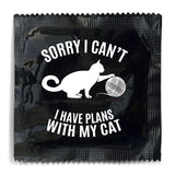 I Have Plans With My Cats Condom - 10 Condoms