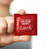 I Just Want You To Be Happy And Naked Condom - 10 Condoms