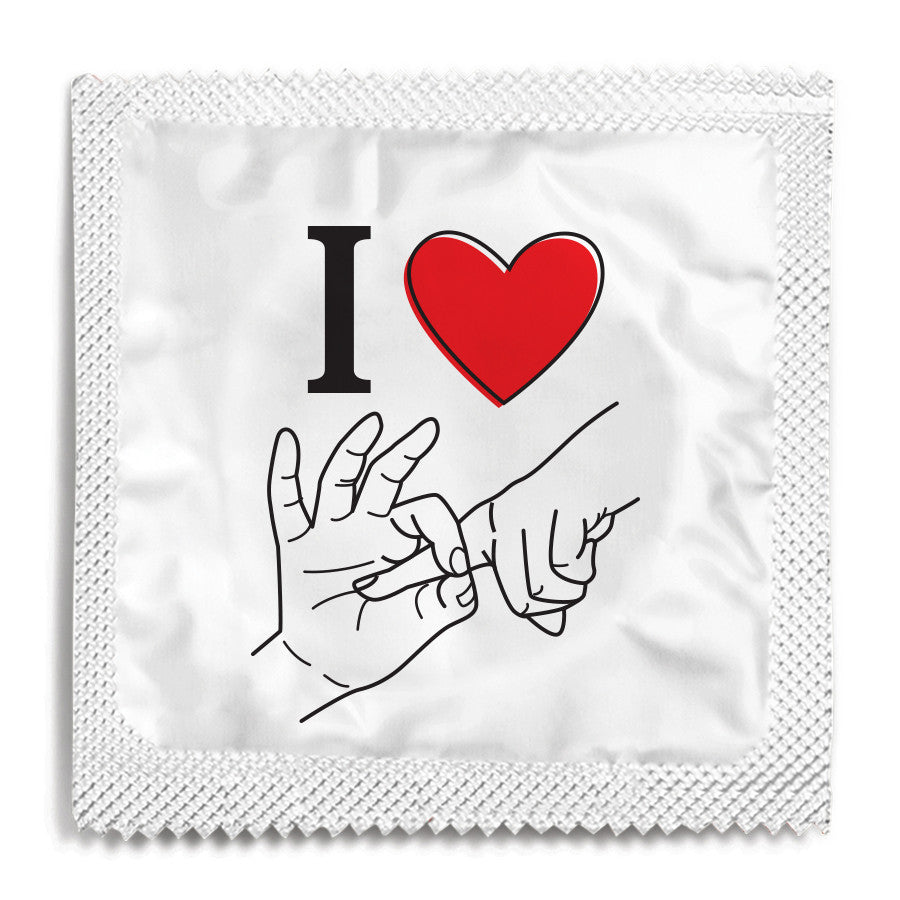 I Love Fucking You Condom - 10 Condoms