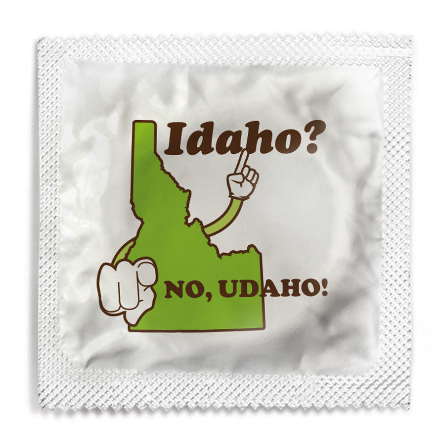 Idaho? No Udaho! Condom - 10 Condoms