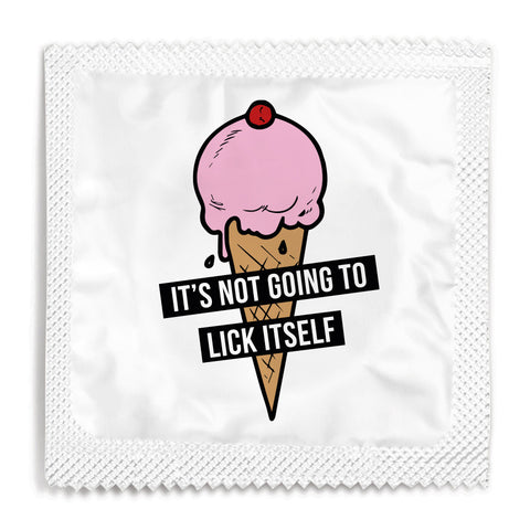 It's Not Going To Lick Itself Condom - 10 Condoms
