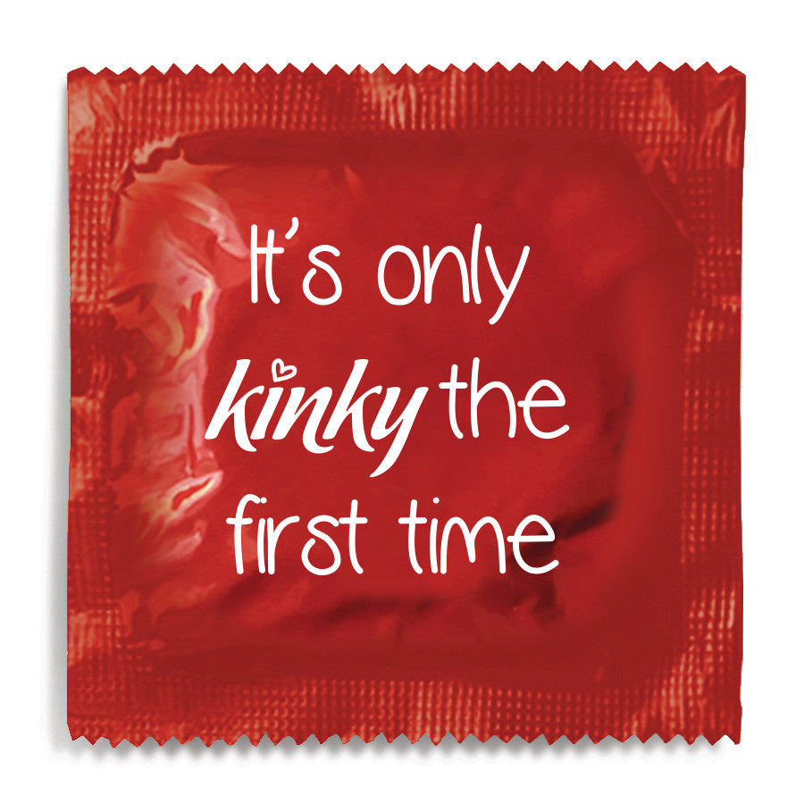 It's Only Kinky The First Time Condom - 10 Condoms