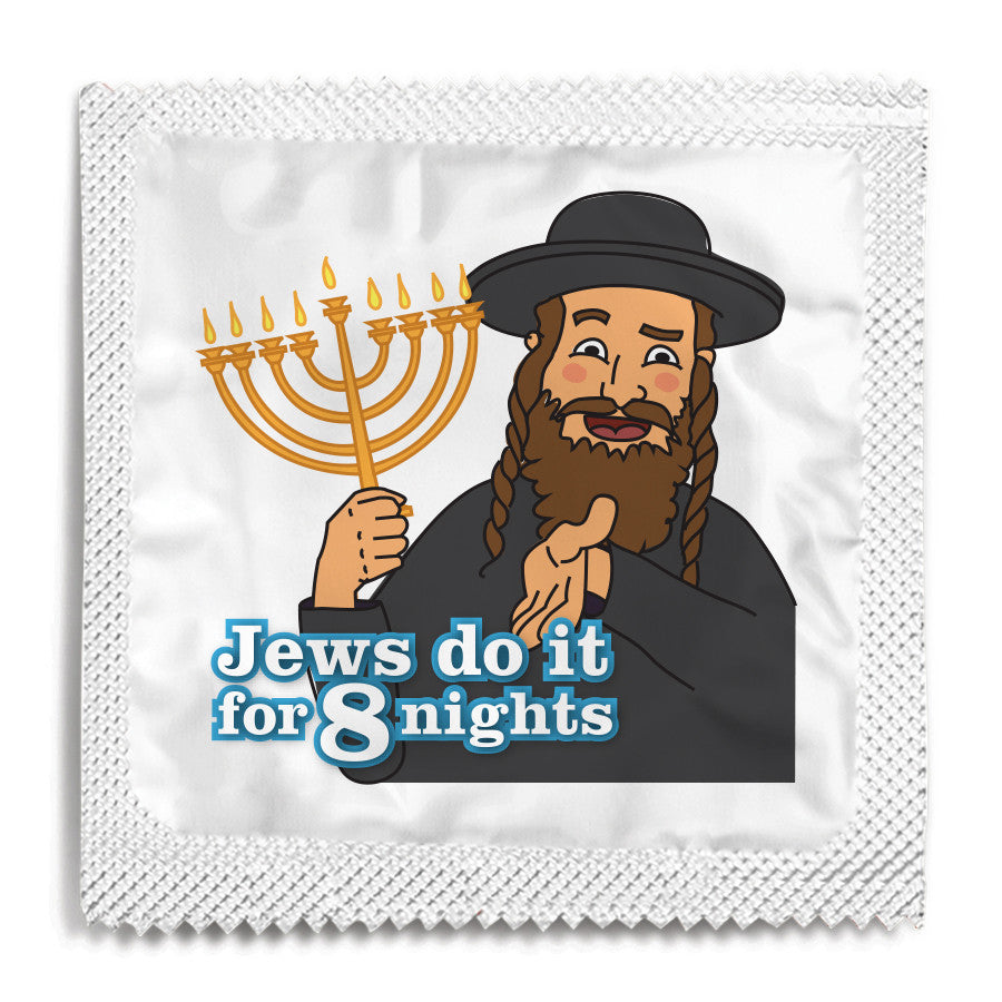 Jews Do It For 8 Nights Condom - 10 Condoms