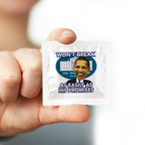 Obama - Won't Break As Easily As His Promises Condom - 10 Condoms