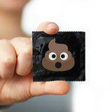 Poop Emoji Condom - 10 Condoms