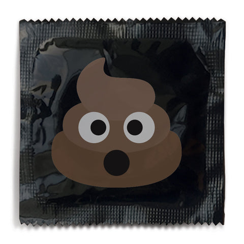 Poop Emoji Condom - 10 Condoms