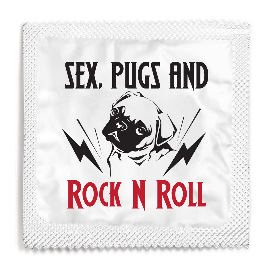 Sex, Pugs And Rock N Roll - 10 Condoms