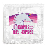 Unicorns Are Just Gay Horses Condom - 10 Condoms