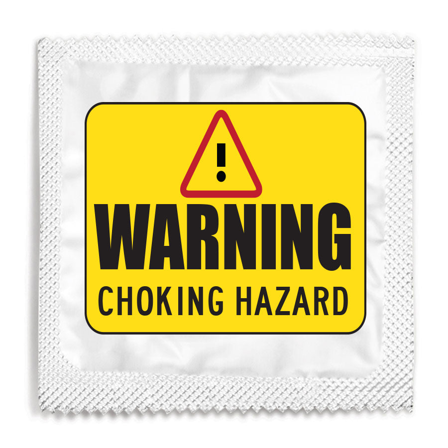 Warning Choking Hazard - 10 Condoms