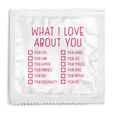 What I Love About You Condom - 10 Condoms